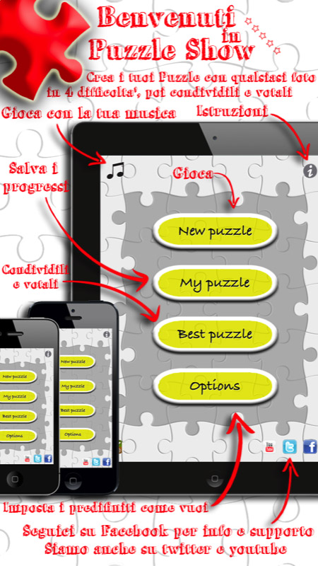 Screenshot 1 App iOS Puzzle SHOW